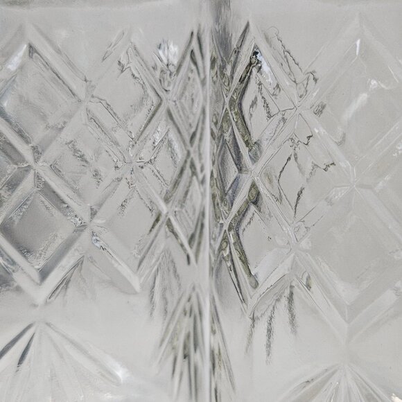 1983 Mr. Peanut Clear Glass Canister Planters Jar with Lid Logo Bottom Set of 2 - Picture 8 of 9